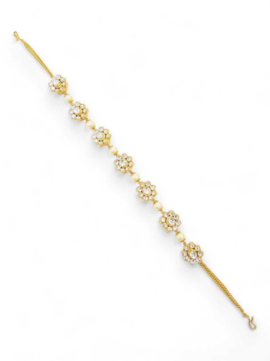 SHEESH PATTI HAIR BAND in JADAU KUNDAN Style | Design - 21220