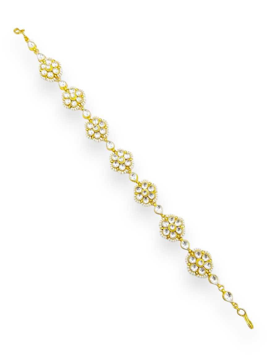 SHEESH PATTI HAIR BAND in JADAU KUNDAN Style | Design - 21567