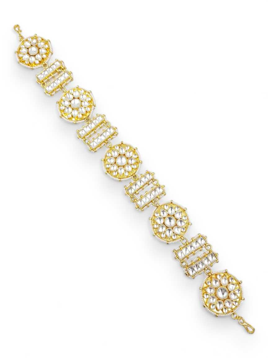 SHEESH PATTI HAIR BAND in JADAU KUNDAN Style | Design - 21995