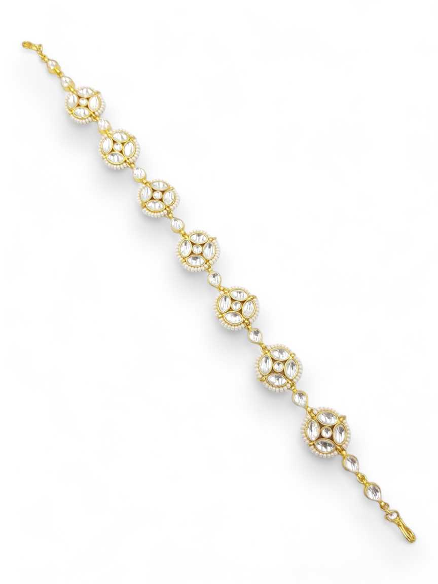 SHEESH PATTI HAIR BAND in JADAU KUNDAN Style | Design - 22391