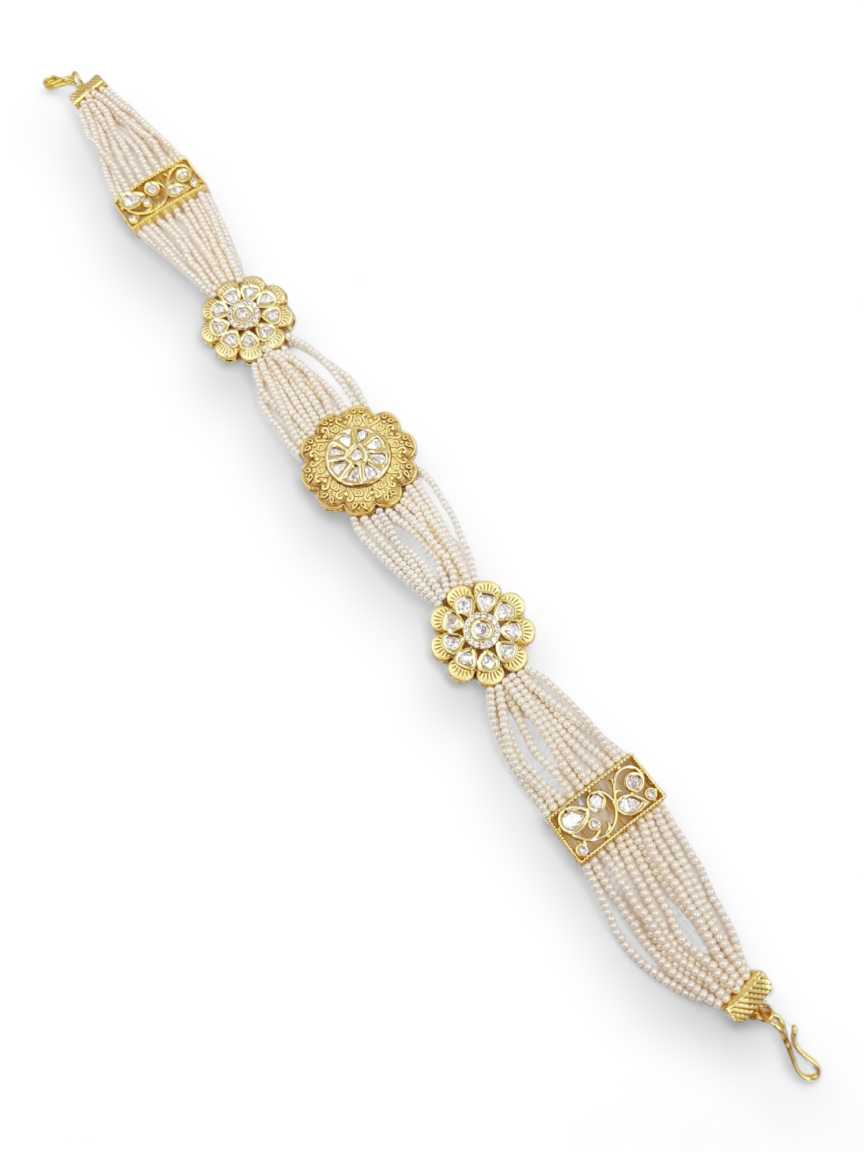 SHEESH PATTI HAIR BAND in VILANDI KUNDAN Style | Design - 22132