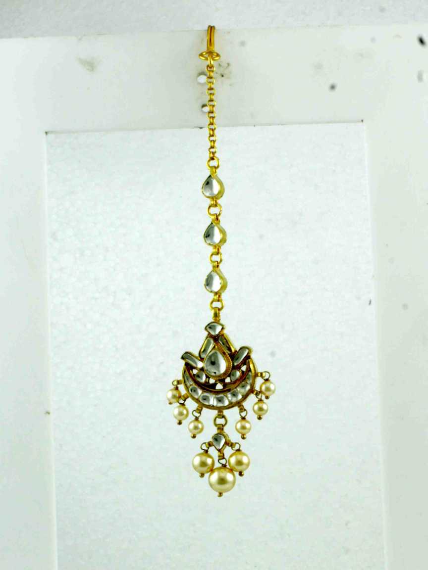 MAANG TIKA in JADAU KUNDAN Style | Design - 11423