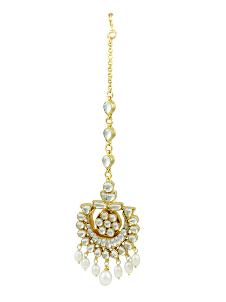MAANG TIKA in JADAU KUNDAN Style | Design - 11447