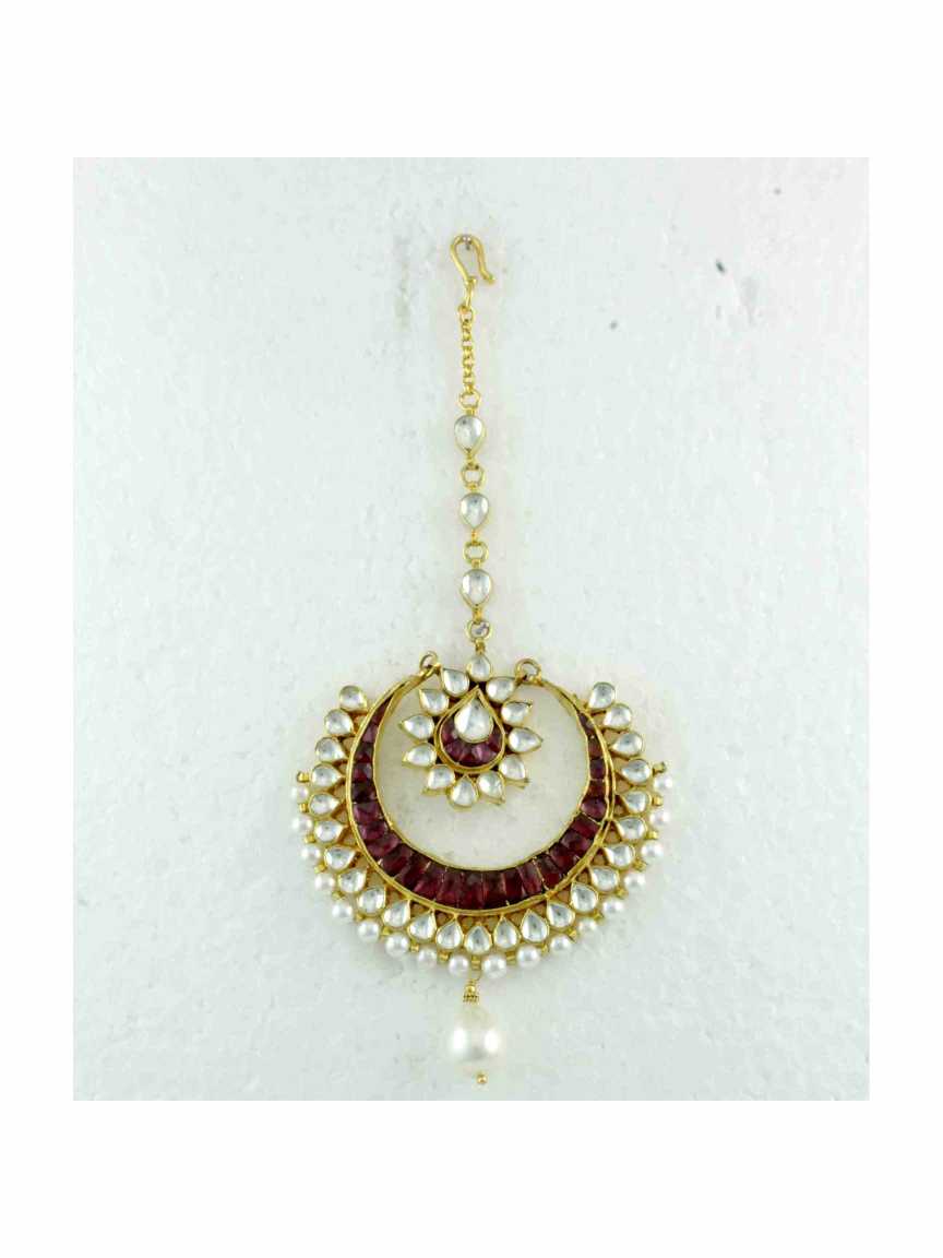 MAANG TIKA in JADAU KUNDAN Style | Design - 11451