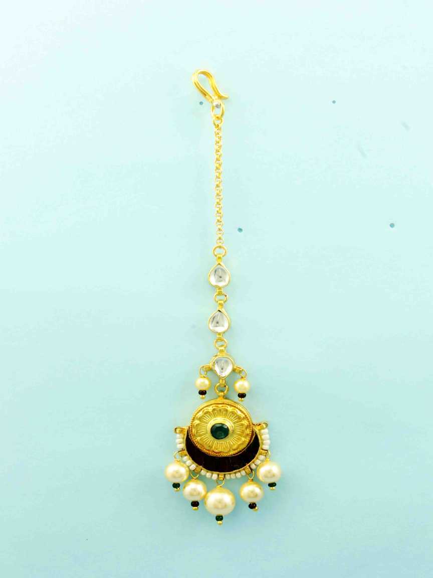 MAANG TIKA in JADAU KUNDAN Style | Design - 16216