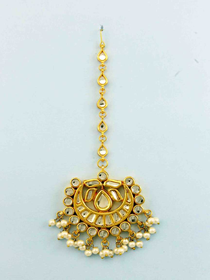 MAANG TIKA in JADAU KUNDAN Style | Design - 16254