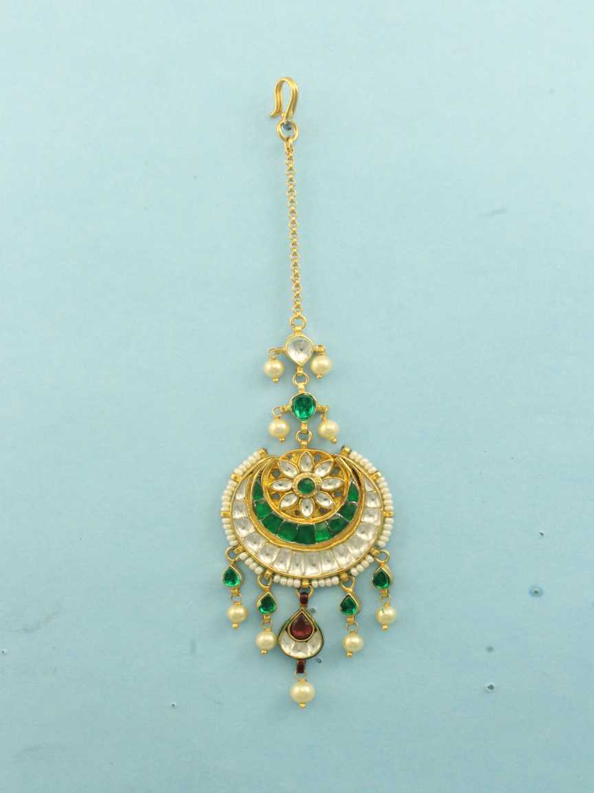 MAANG TIKA in JADAU KUNDAN Style | Design - 16478