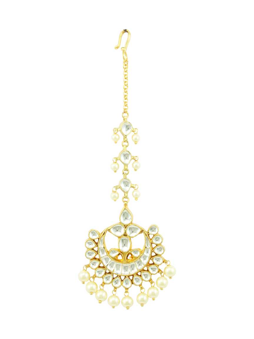 MAANG TIKA in JADAU KUNDAN Style | Design - 17109