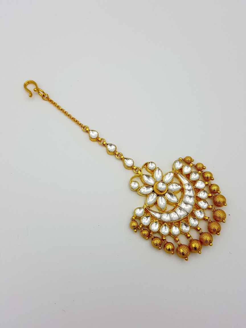 MAANG TIKA in JADAU KUNDAN Style | Design - 17545