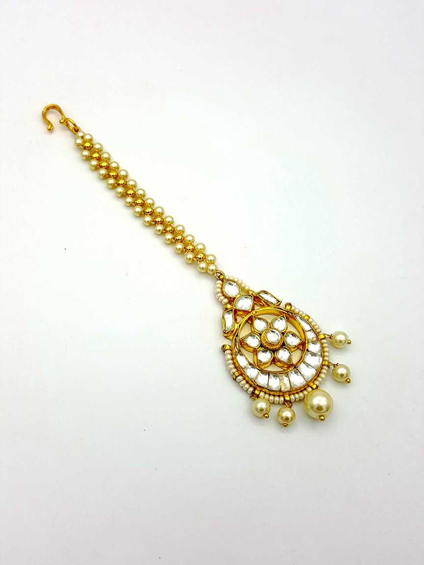MAANG TIKA in JADAU KUNDAN Style | Design - 17650