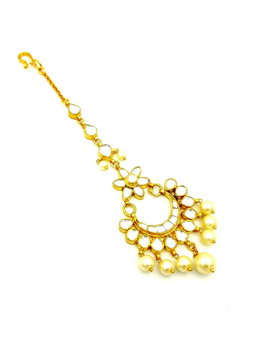 MAANG TIKA in JADAU KUNDAN Style | Design - 17823