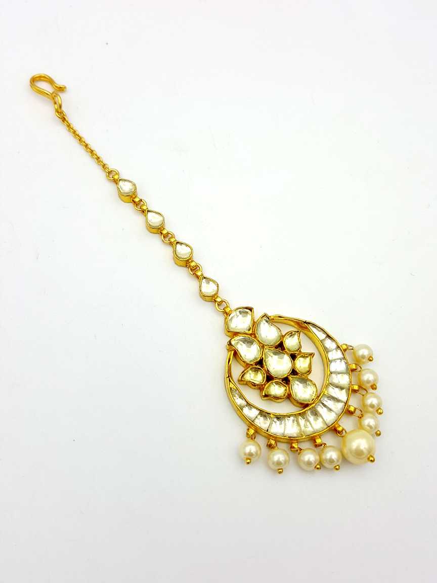 MAANG TIKA in JADAU KUNDAN Style | Design - 17841