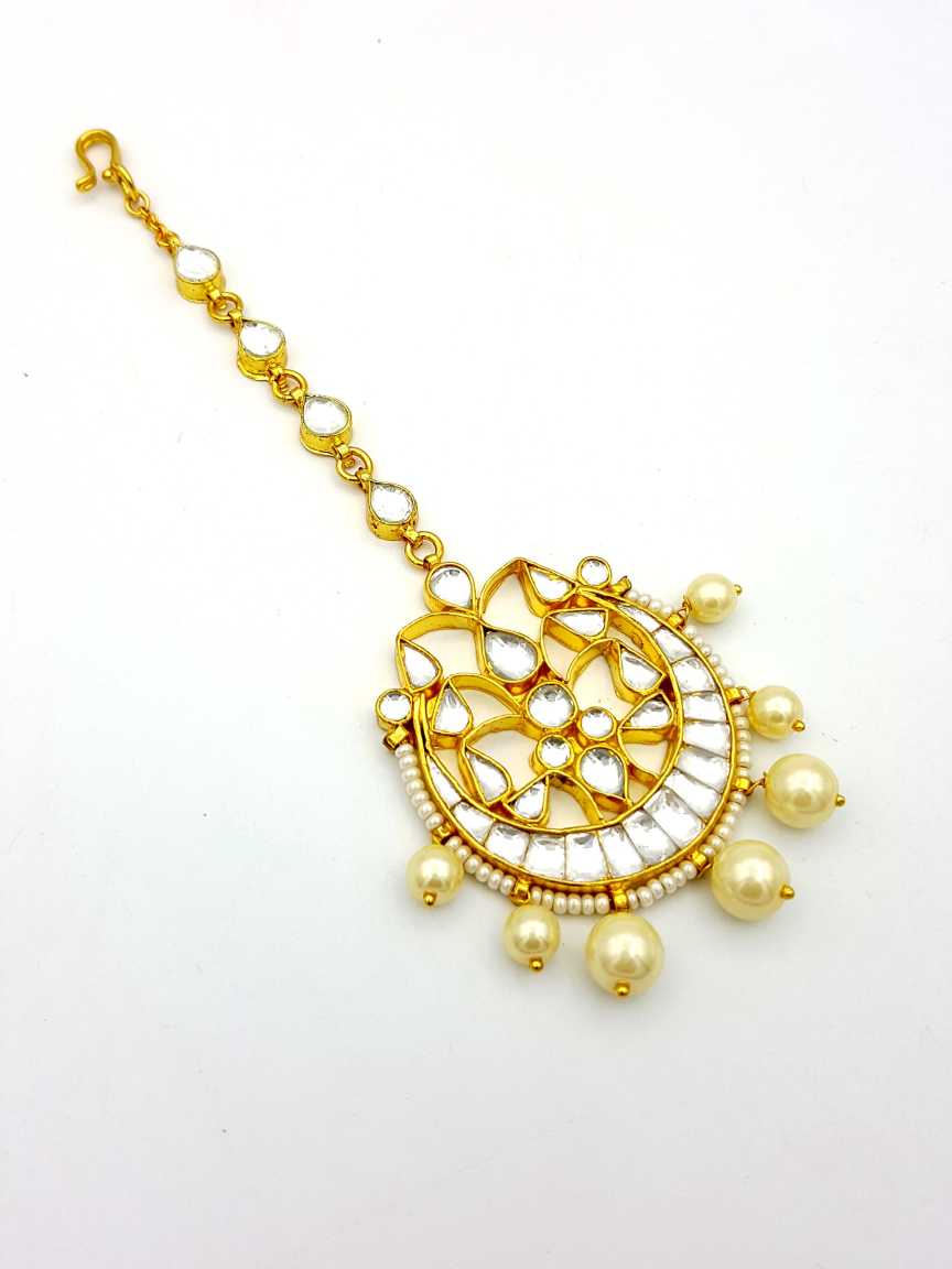 MAANG TIKA in JADAU KUNDAN Style | Design - 17844