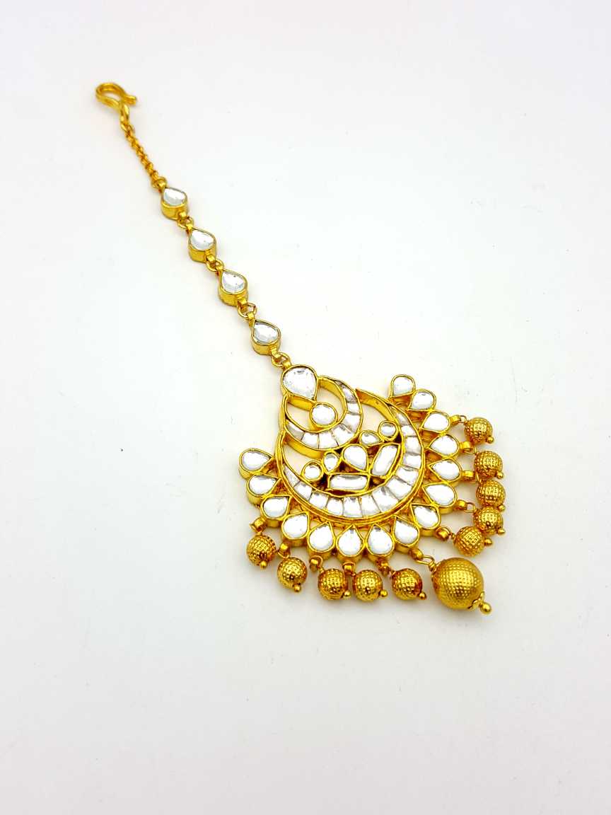 MAANG TIKA in JADAU KUNDAN Style | Design - 17845