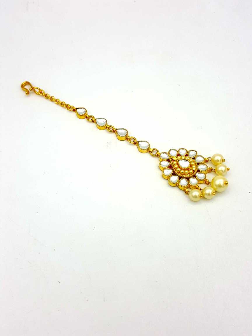 MAANG TIKA in JADAU KUNDAN Style | Design - 18144