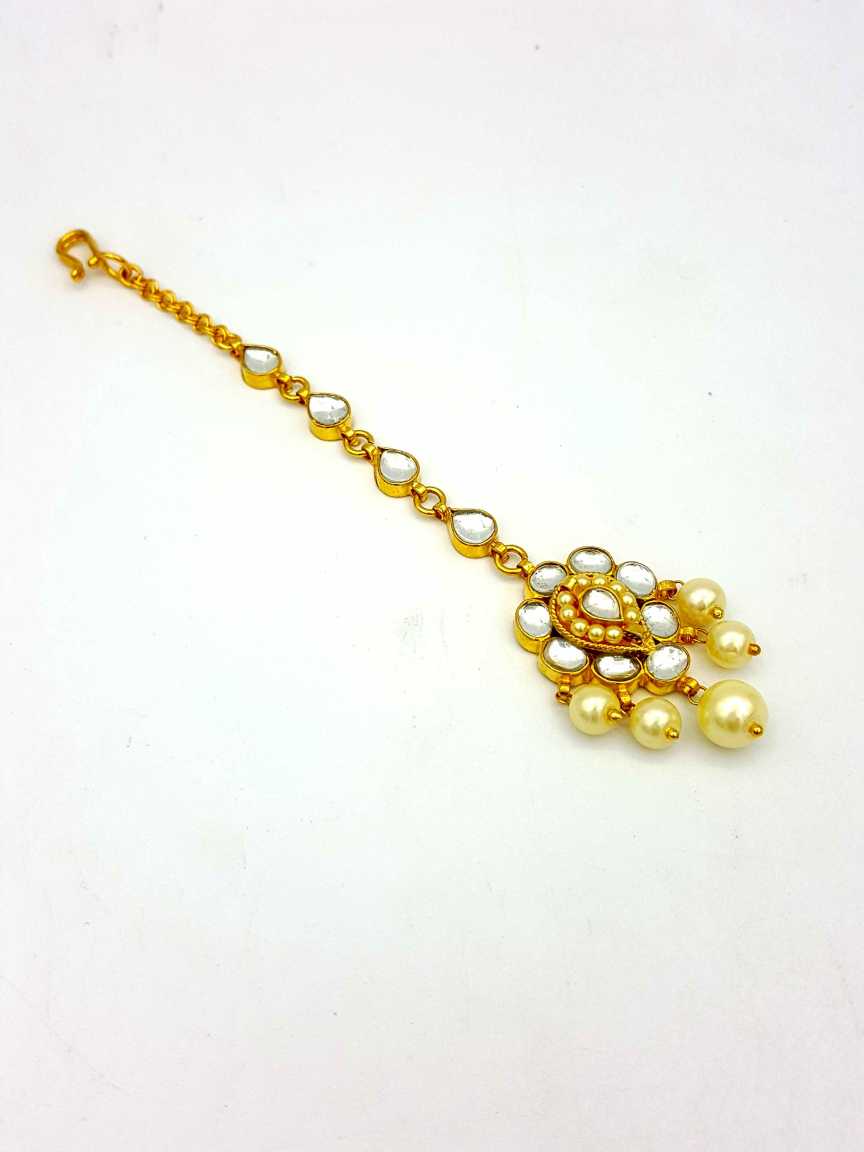 MAANG TIKA in JADAU KUNDAN Style | Design - 18145