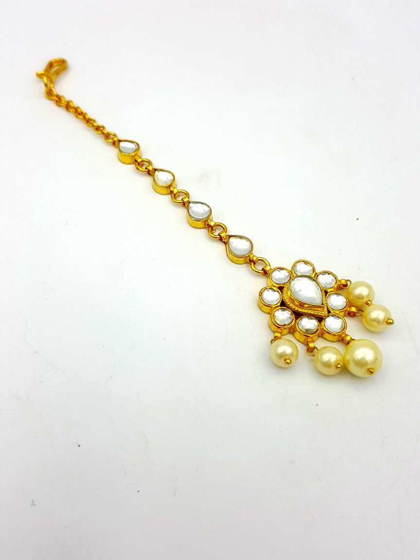 MAANG TIKA in JADAU KUNDAN Style | Design - 18146