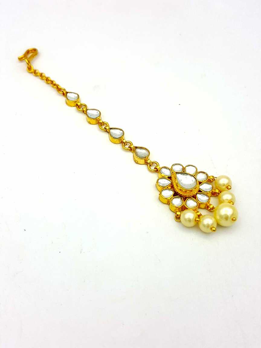 MAANG TIKA in JADAU KUNDAN Style | Design - 18148