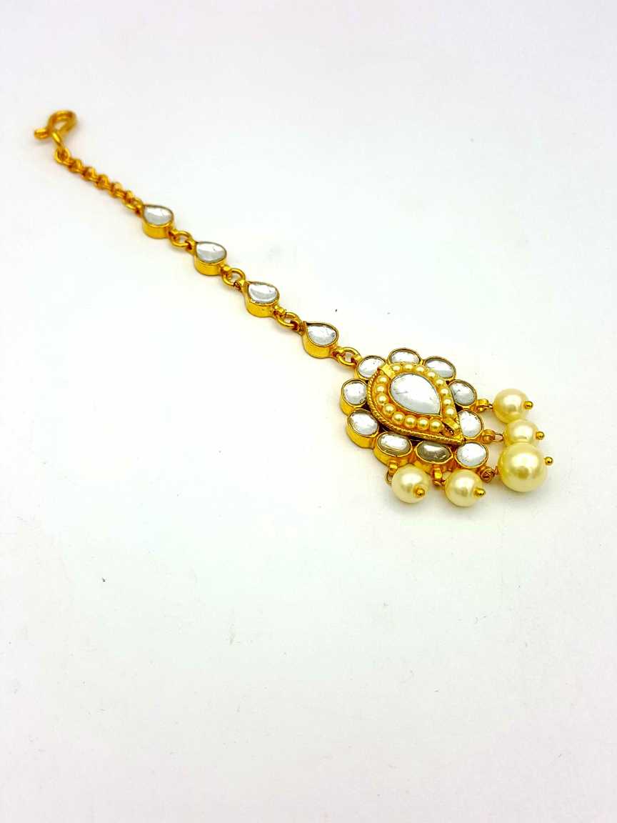 MAANG TIKA in JADAU KUNDAN Style | Design - 18149
