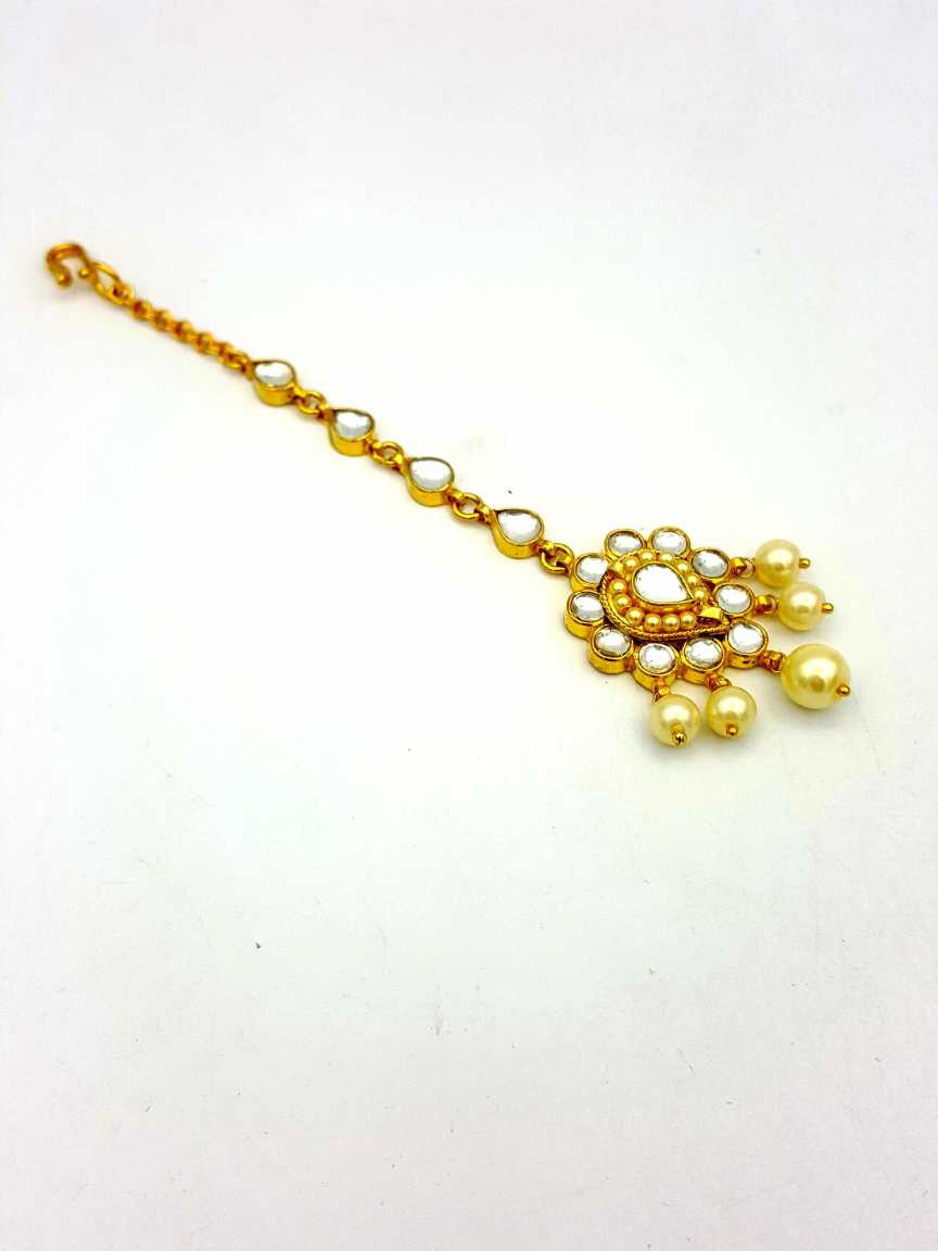 MAANG TIKA in JADAU KUNDAN Style | Design - 18150
