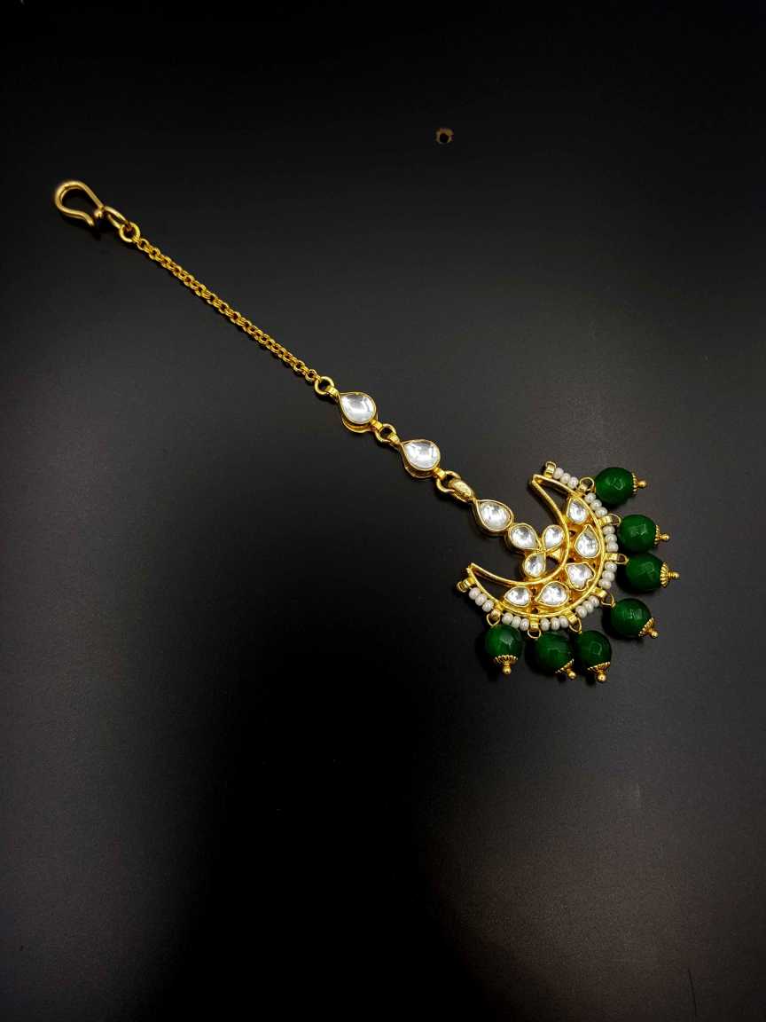 MAANG TIKA in JADAU KUNDAN Style | Design - 18154