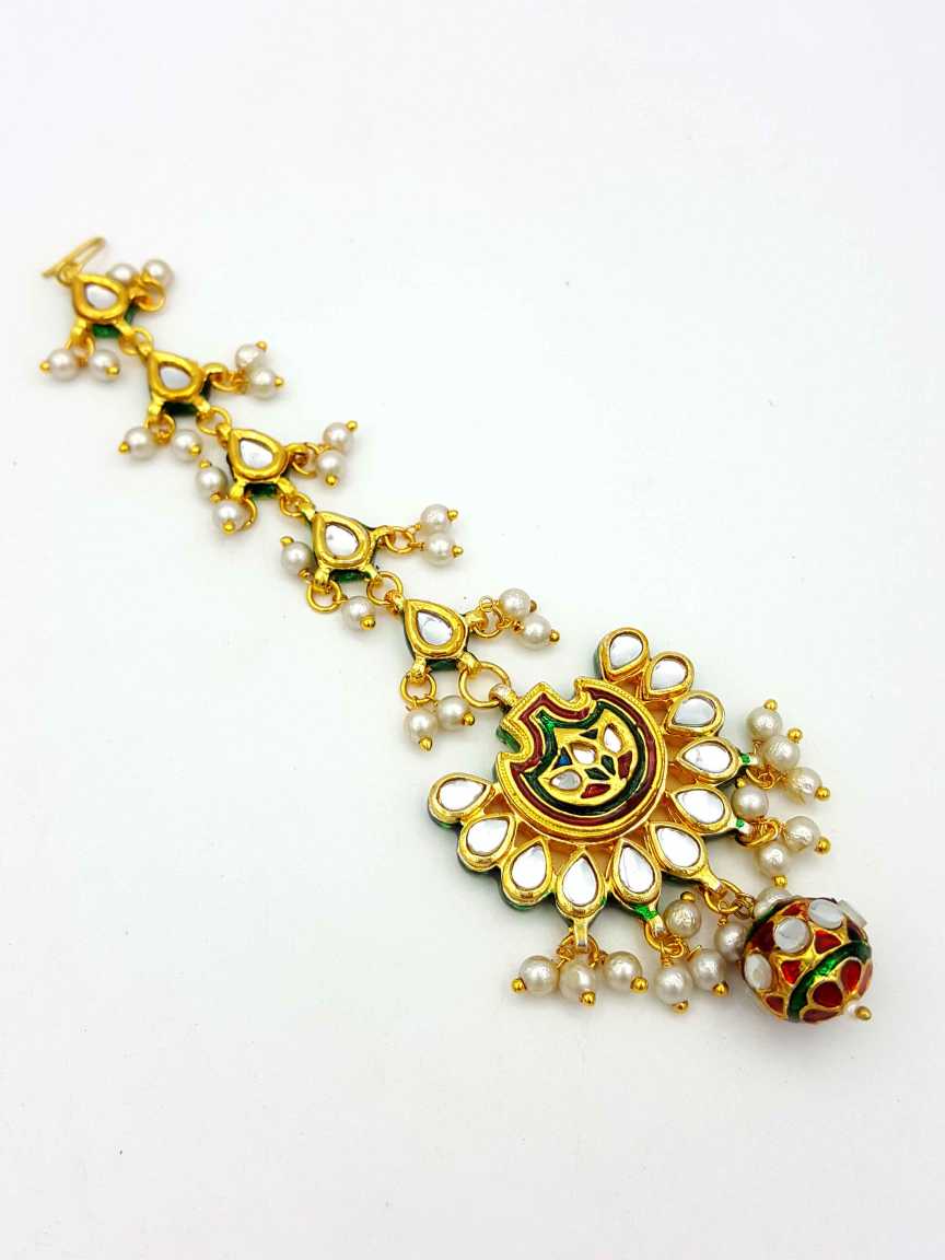 MAANG TIKA in JADAU KUNDAN Style | Design - 18156