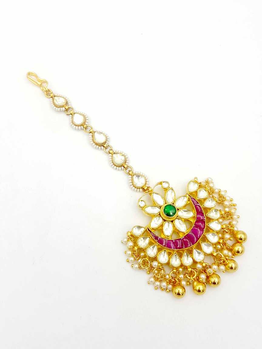 MAANG TIKA in JADAU KUNDAN Style | Design - 18256