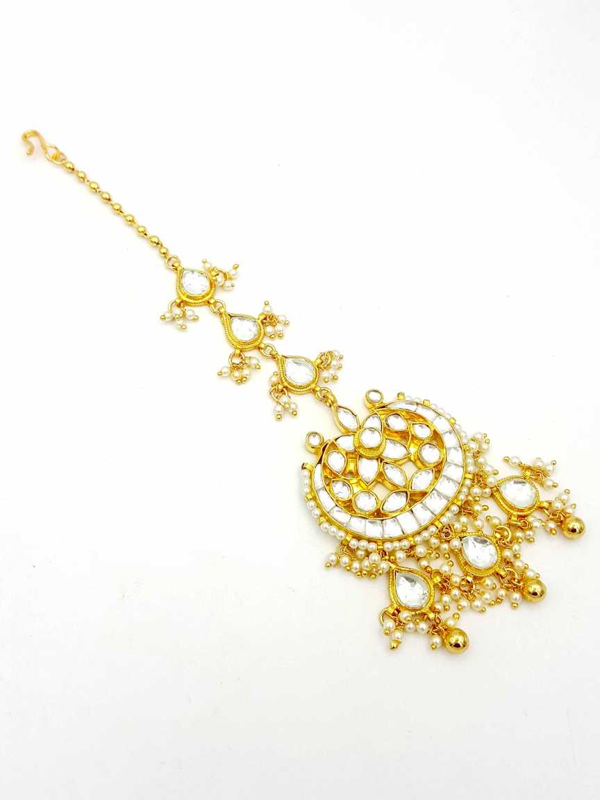MAANG TIKA in JADAU KUNDAN Style | Design - 18267
