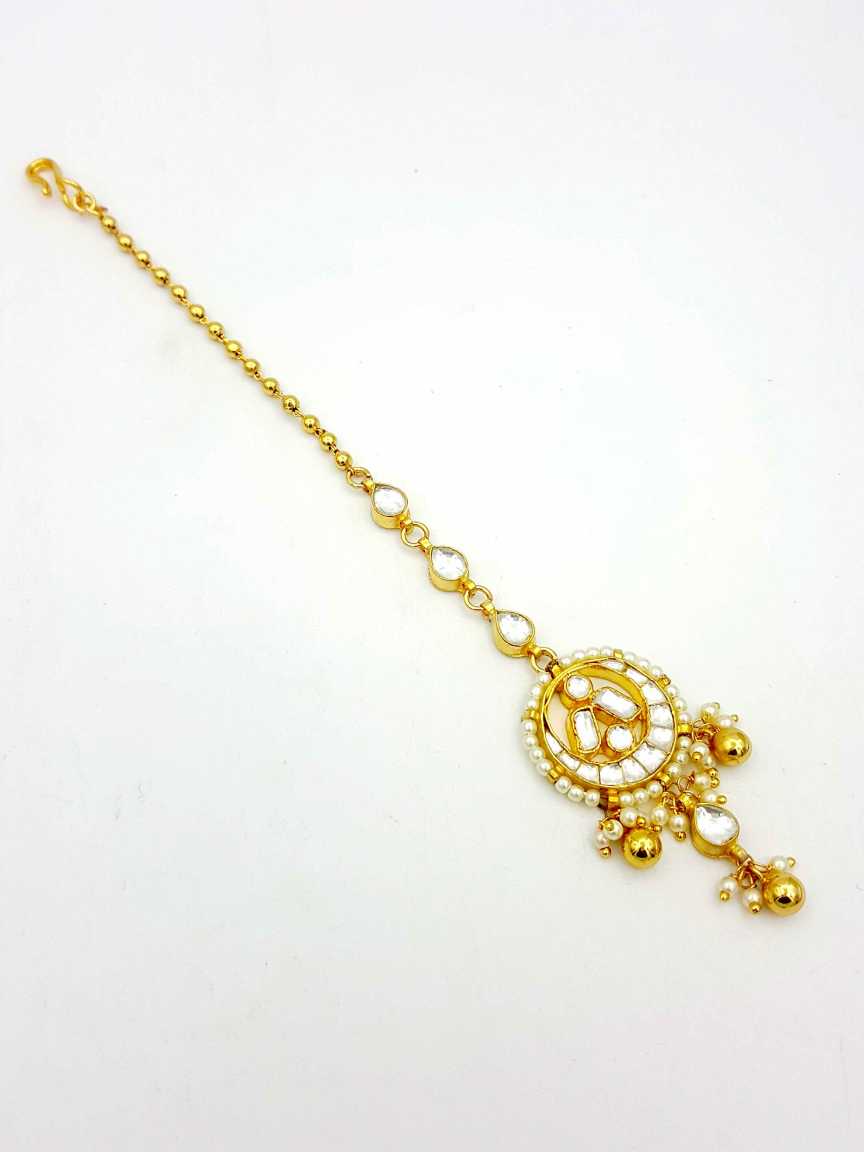 MAANG TIKA in JADAU KUNDAN Style | Design - 18269