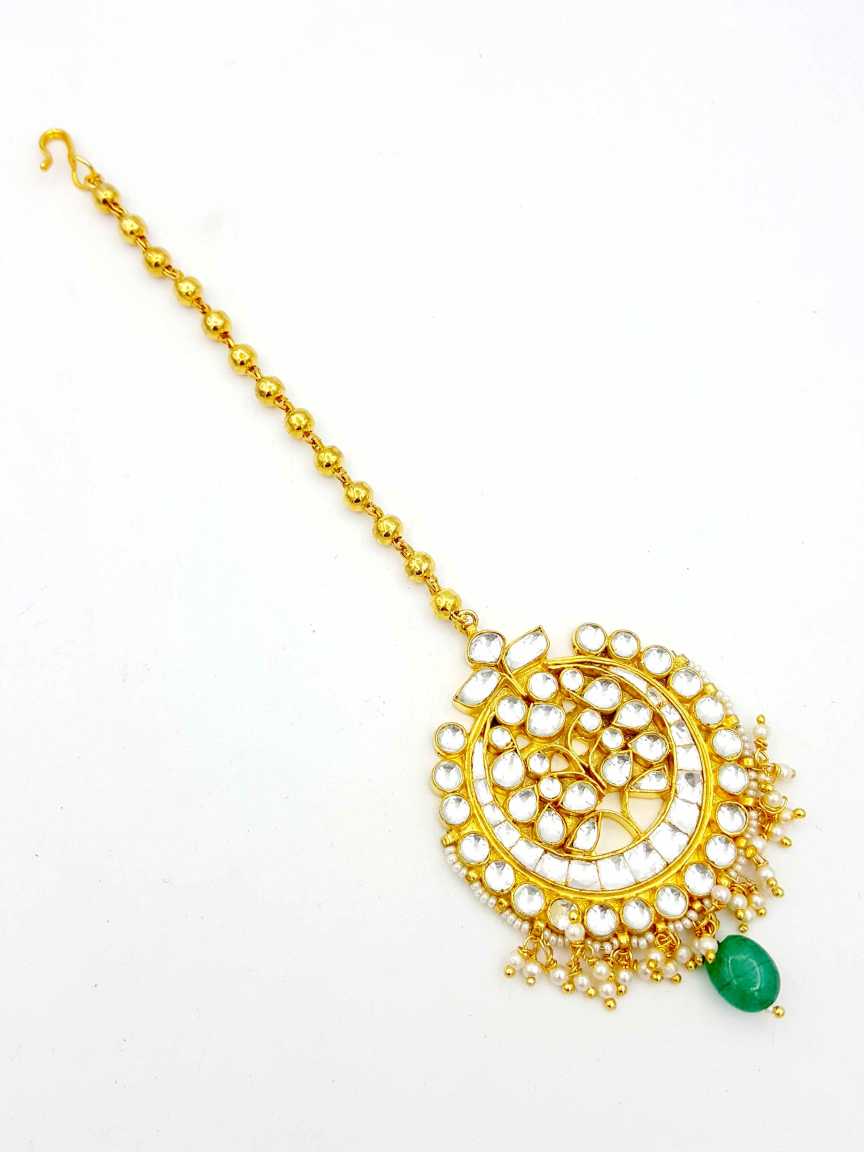 MAANG TIKA in JADAU KUNDAN Style | Design - 18337