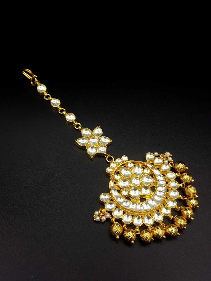 MAANG TIKA in JADAU KUNDAN Style | Design - 18602