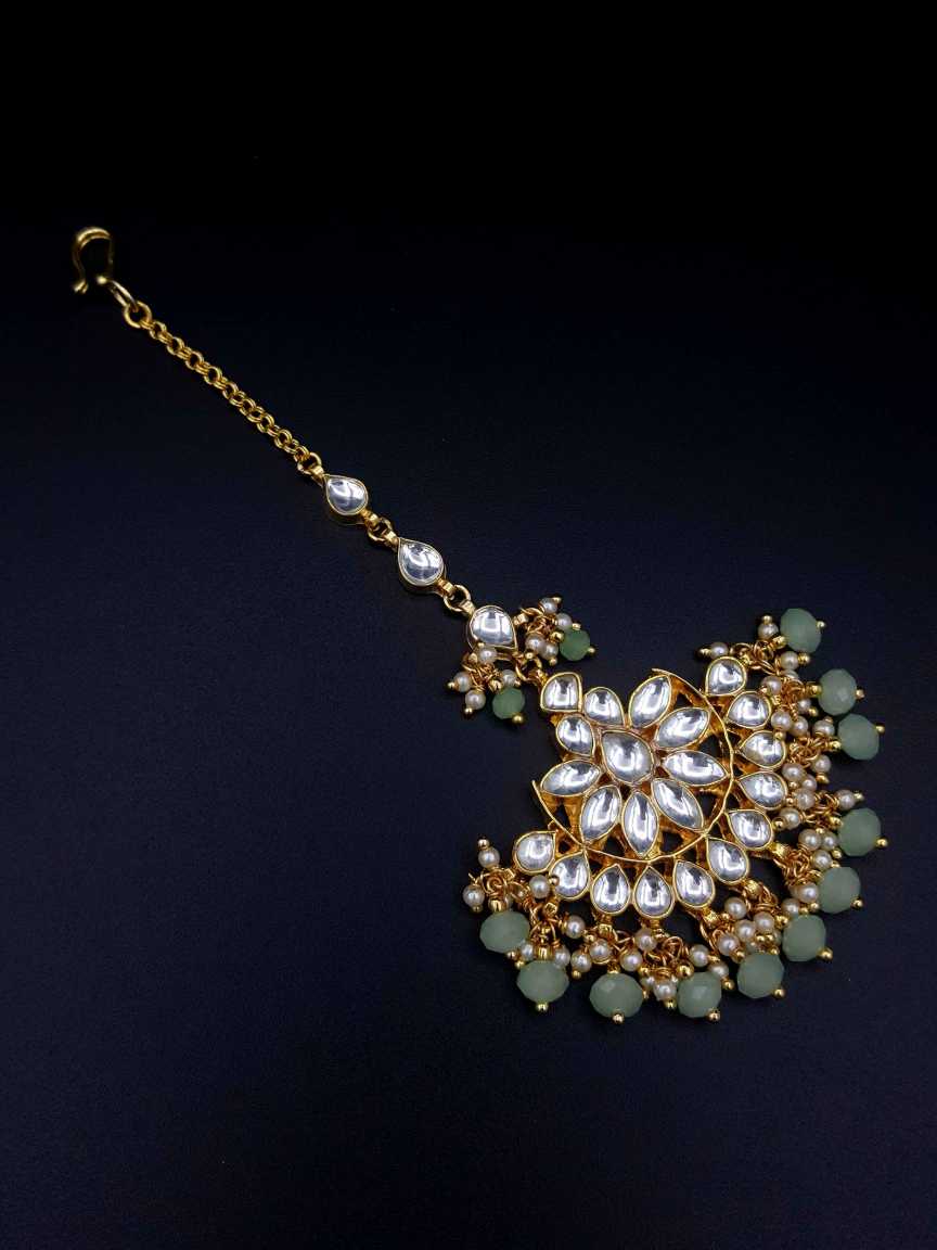 MAANG TIKA in JADAU KUNDAN Style | Design - 18604