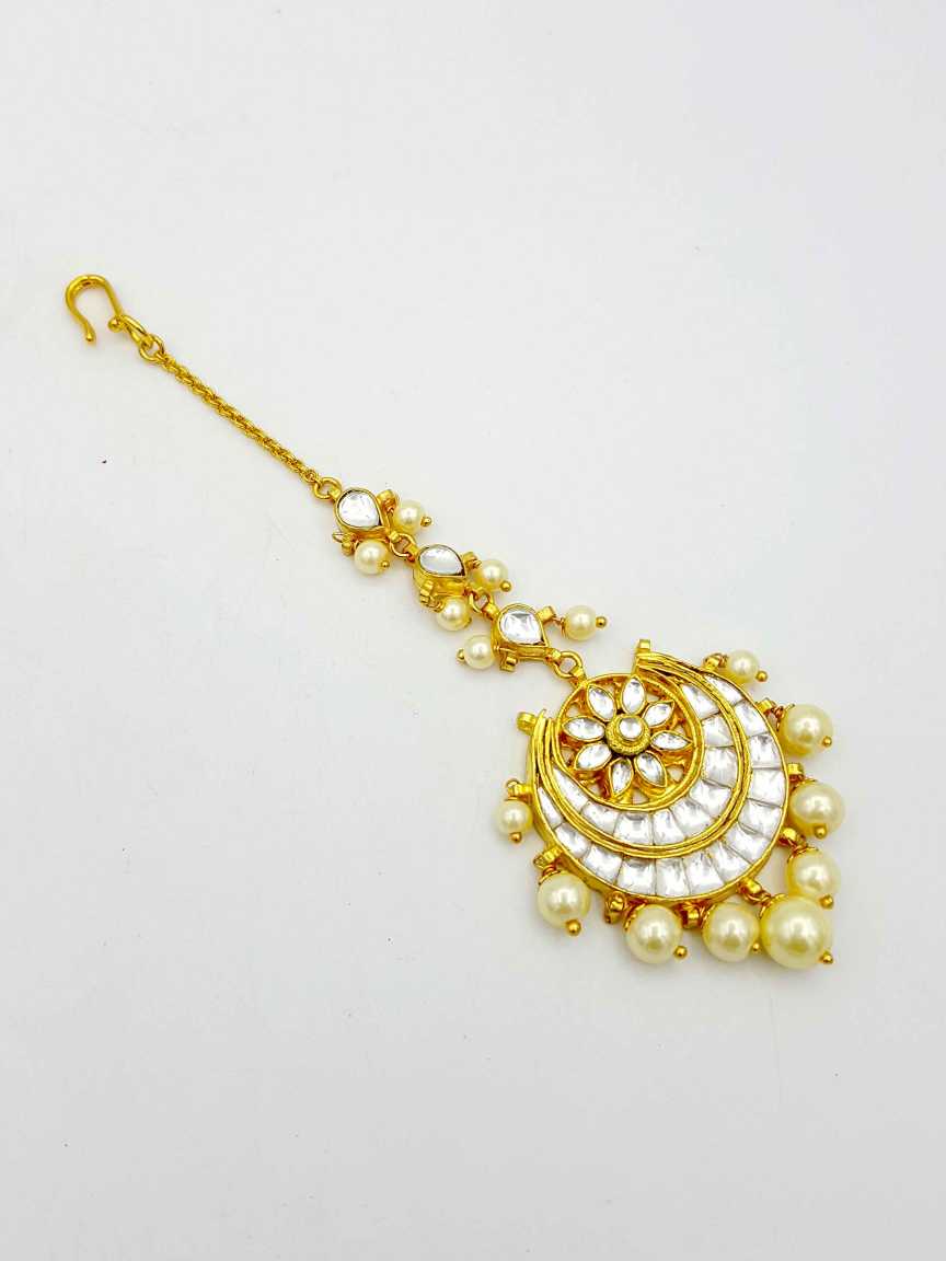 MAANG TIKA in JADAU KUNDAN Style | Design - 18774