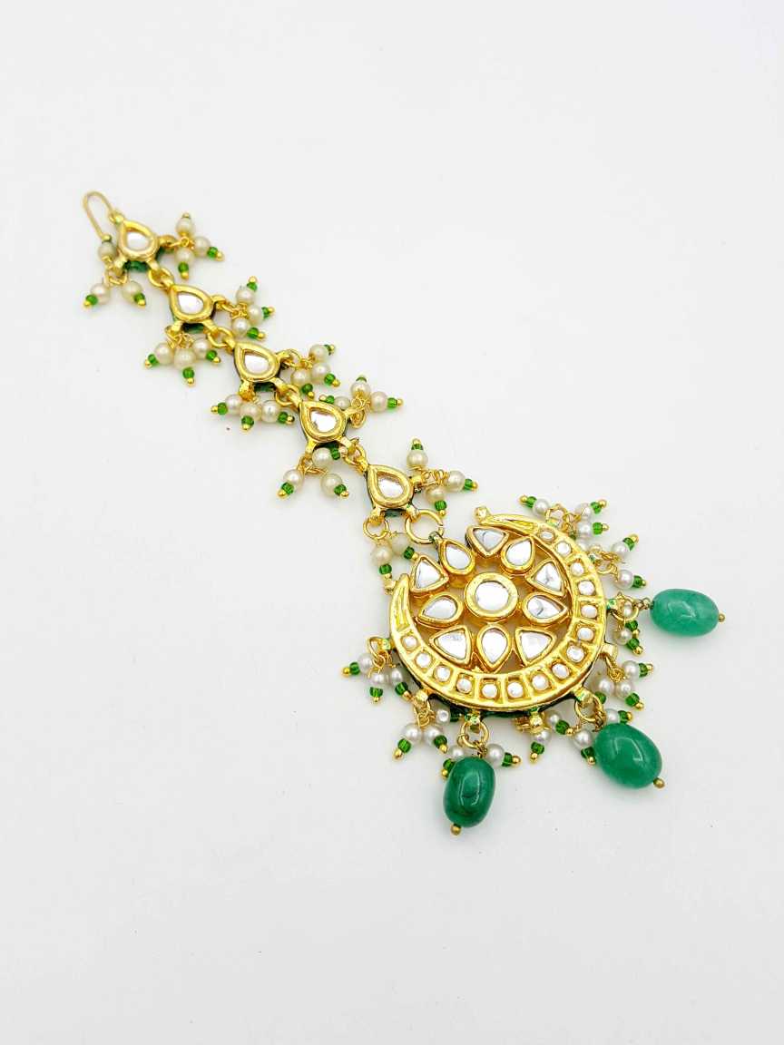 MAANG TIKA in JADAU KUNDAN Style | Design - 18788