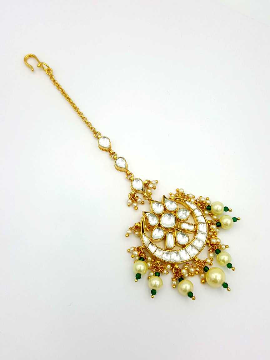 MAANG TIKA in JADAU KUNDAN Style | Design - 18862