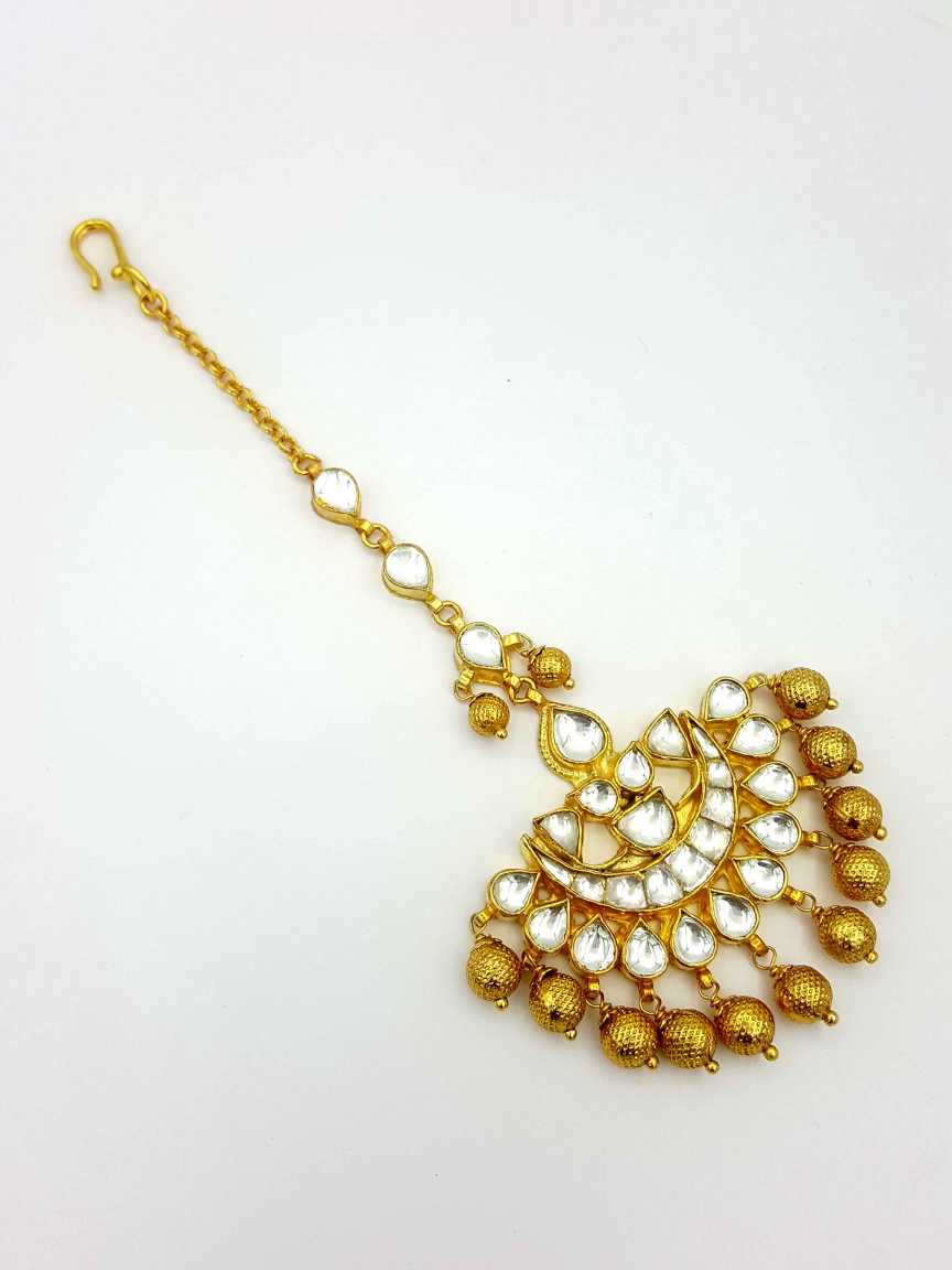 MAANG TIKA in JADAU KUNDAN Style | Design - 18863