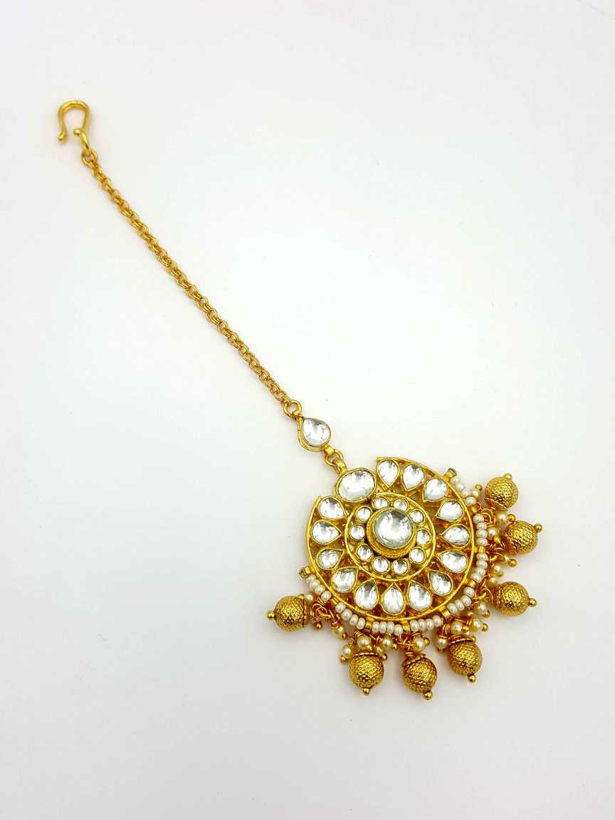 MAANG TIKA in JADAU KUNDAN Style | Design - 18868