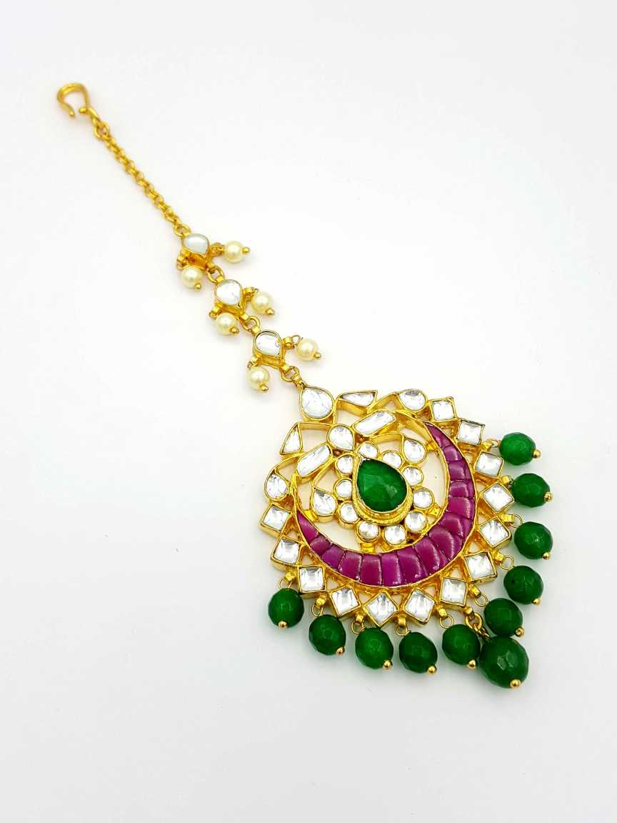 MAANG TIKA in JADAU KUNDAN Style | Design - 18876