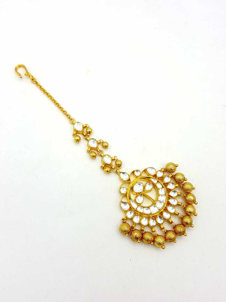 MAANG TIKA in JADAU KUNDAN Style | Design - 18895