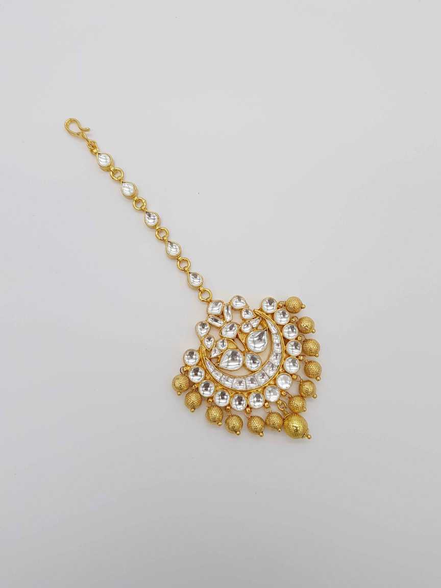 MAANG TIKA in JADAU KUNDAN Style | Design - 18919