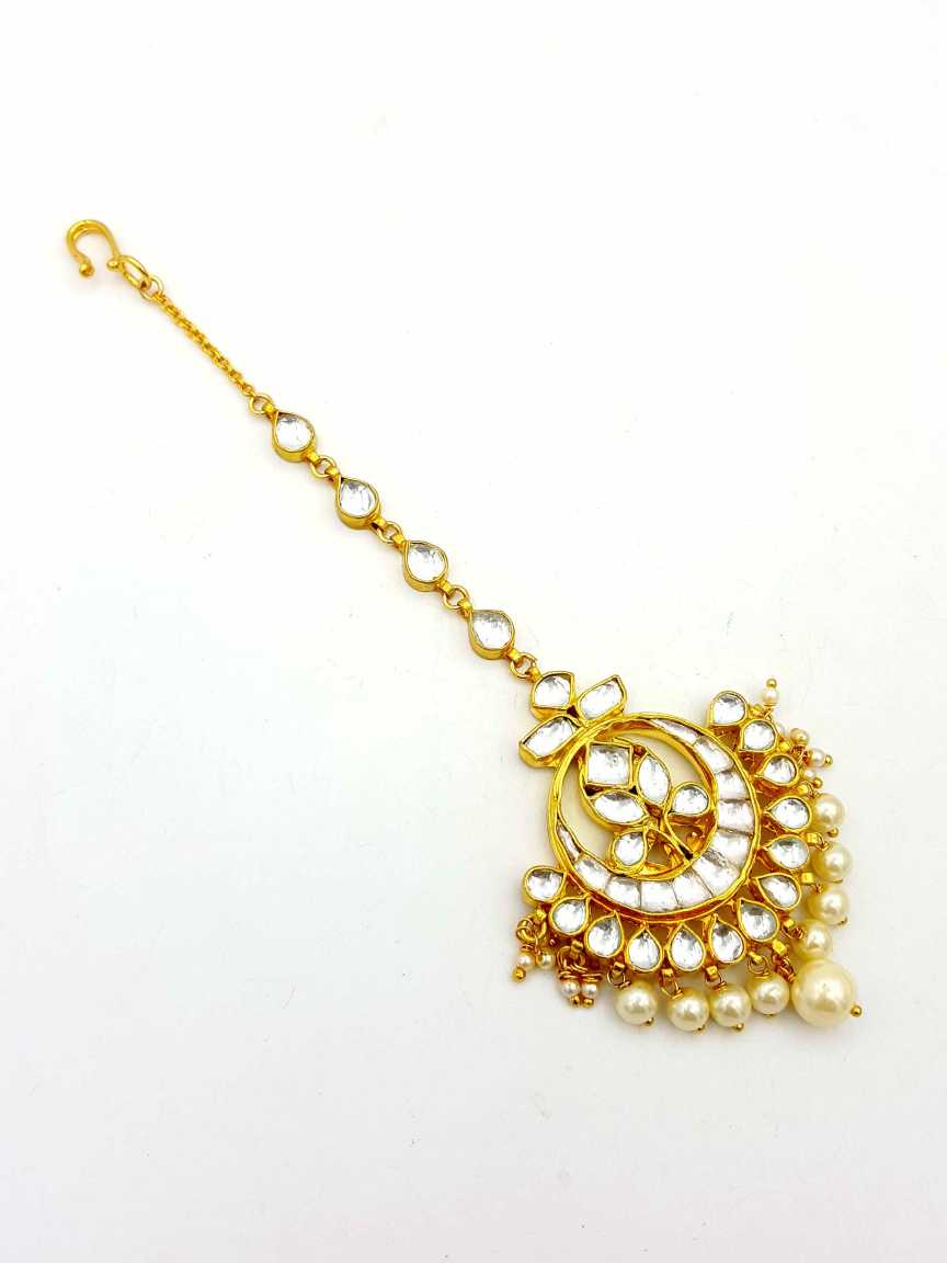 MAANG TIKA in JADAU KUNDAN Style | Design - 18930
