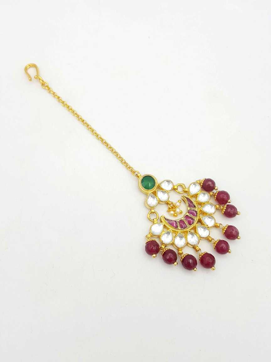 MAANG TIKA in JADAU KUNDAN Style | Design - 19017