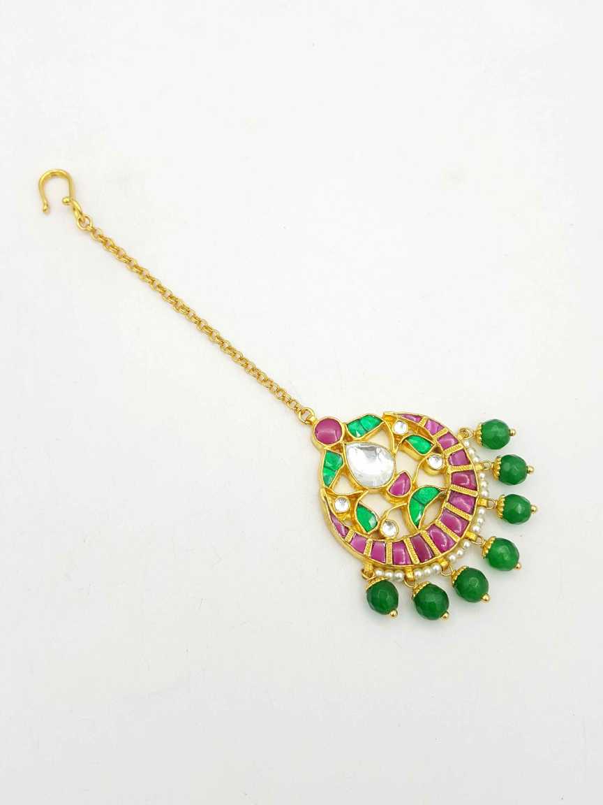 MAANG TIKA in JADAU KUNDAN Style | Design - 19019