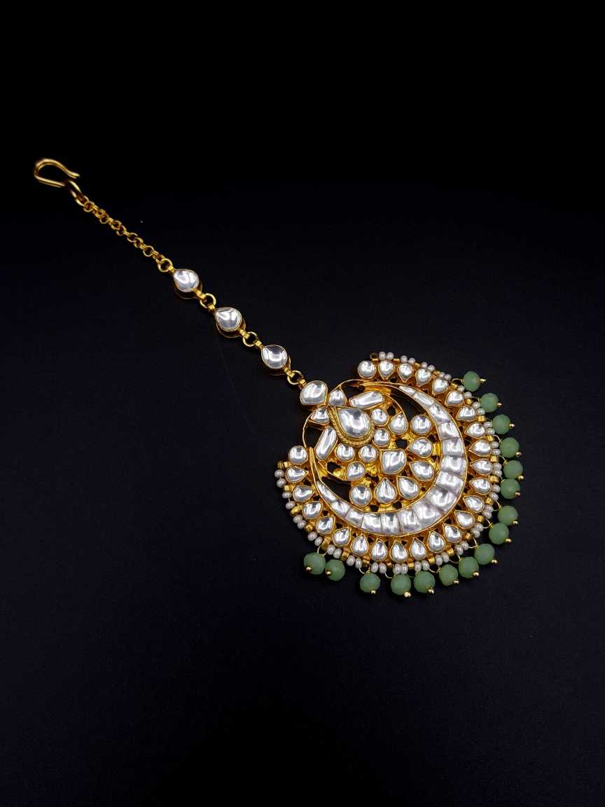 MAANG TIKA in JADAU KUNDAN Style | Design - 19174