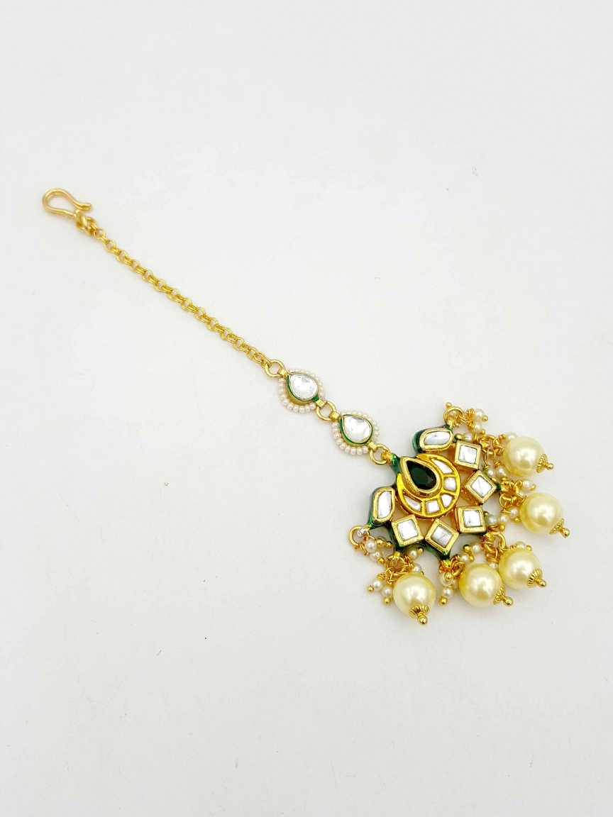 MAANG TIKA in JADAU KUNDAN Style | Design - 19271