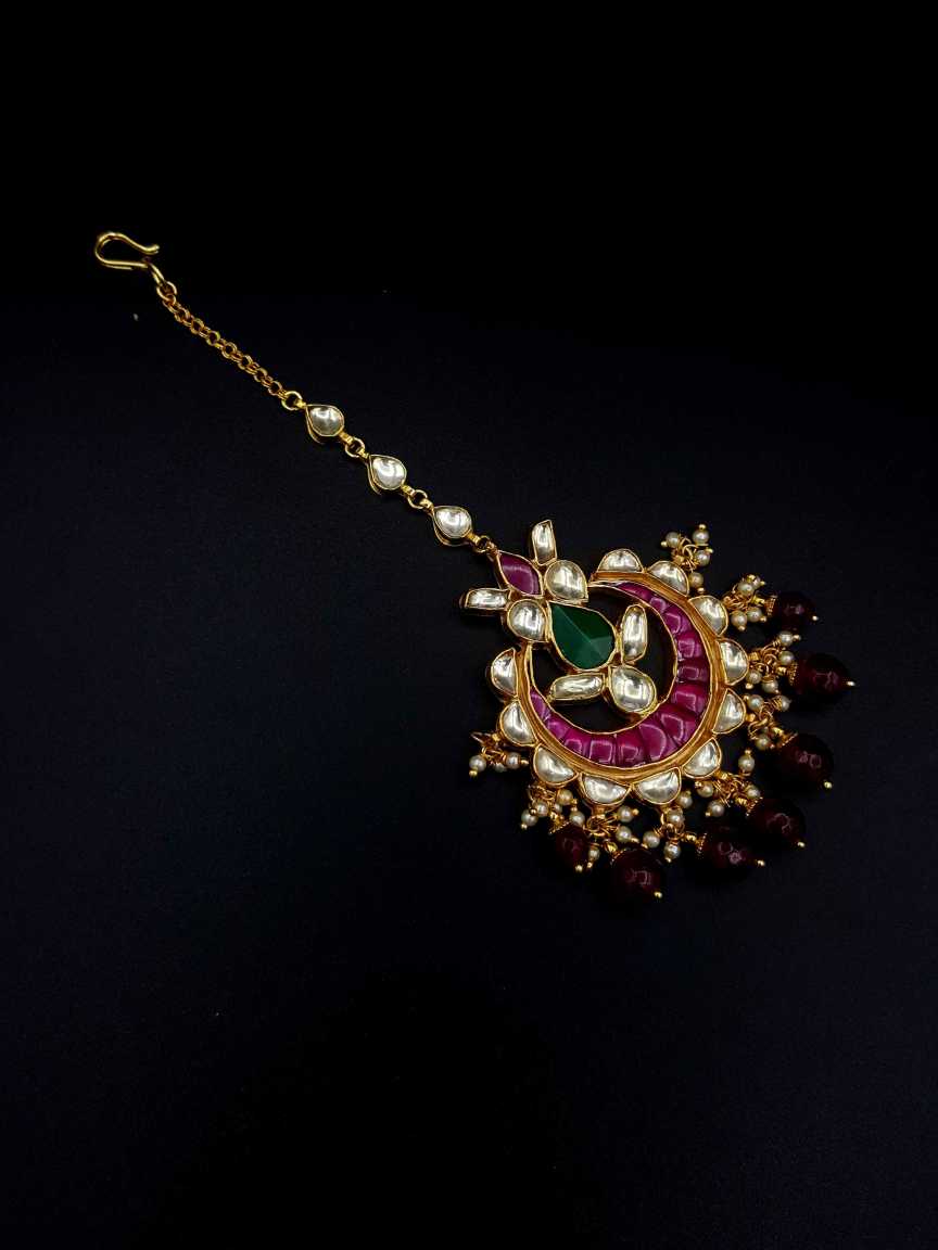 MAANG TIKA in JADAU KUNDAN Style | Design - 19397