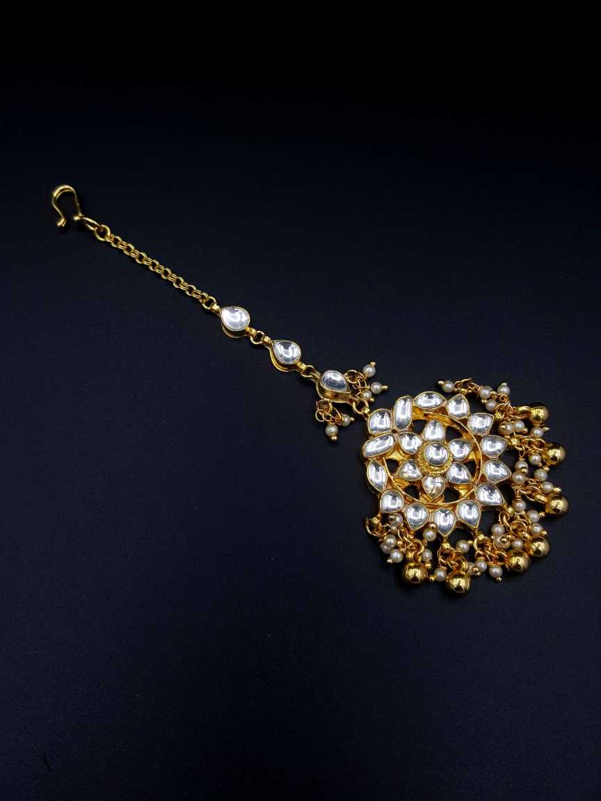 MAANG TIKA in JADAU KUNDAN Style | Design - 19570