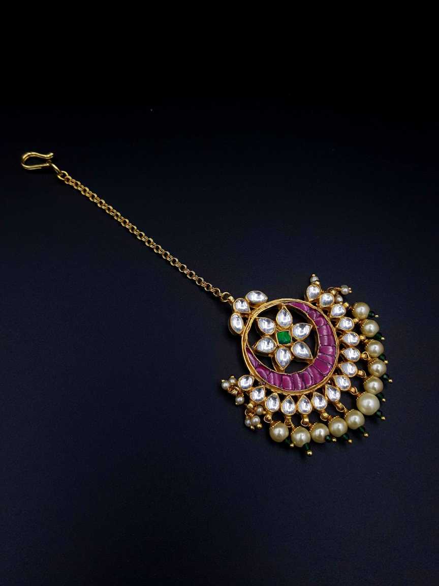 MAANG TIKA in JADAU KUNDAN Style | Design - 19606