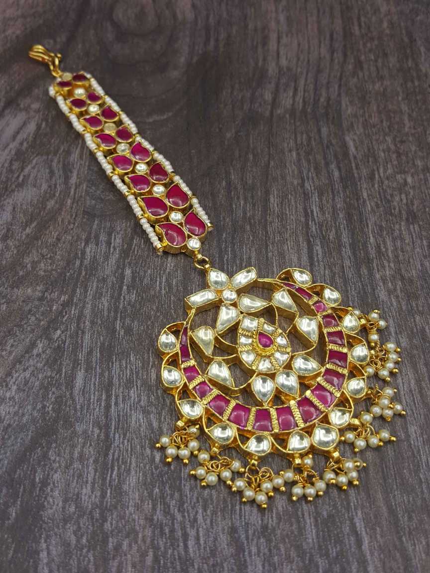 MAANG TIKA in JADAU KUNDAN Style | Design - 19712