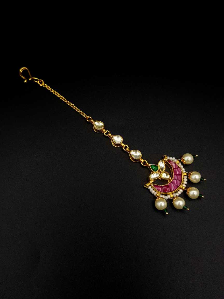 MAANG TIKA in JADAU KUNDAN Style | Design - 19719